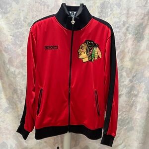 CCM Red and Black Bomber Jacket